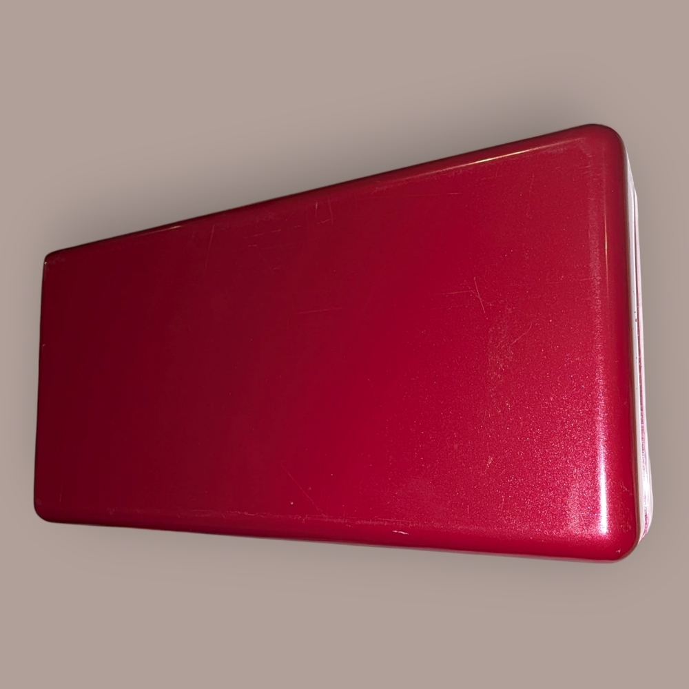 Vintage Red Pretty Neat Portable Travel Jewelry Storage Box - Picture 8 of 8